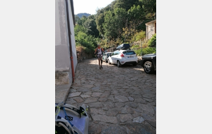 Arrivée de JF  à Calenzana 