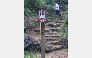 Sonia dans la descente  !