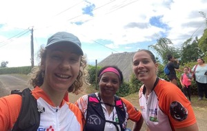 Valérie, Sandra et Alice...tout sourire !  