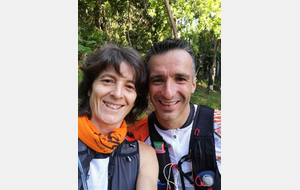 Sonia et Stéphane  prêt à partir 