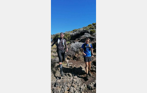 Descente du Piton des neiges suite 