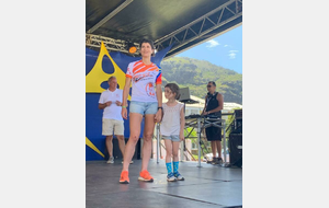 Julia Brulin , 3ème M1 Féminine  sur le TDB , bravo Julia !