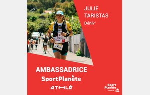 L'Ambassadrice de Sport Planète Athlé