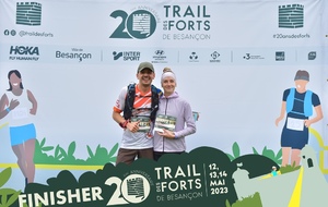 Le Trail des Forts (Besançon) 60km relais